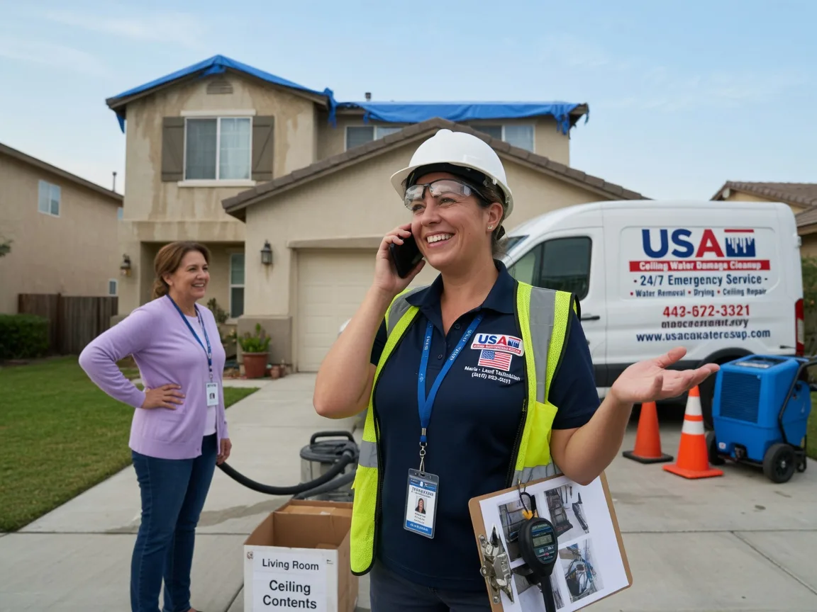 Ceiling Water Damage Restoration Gridley, KS FAQs
